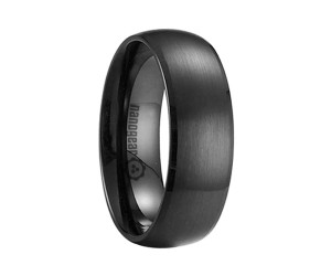 Classic brushed ceramic ring "IRREMINO"